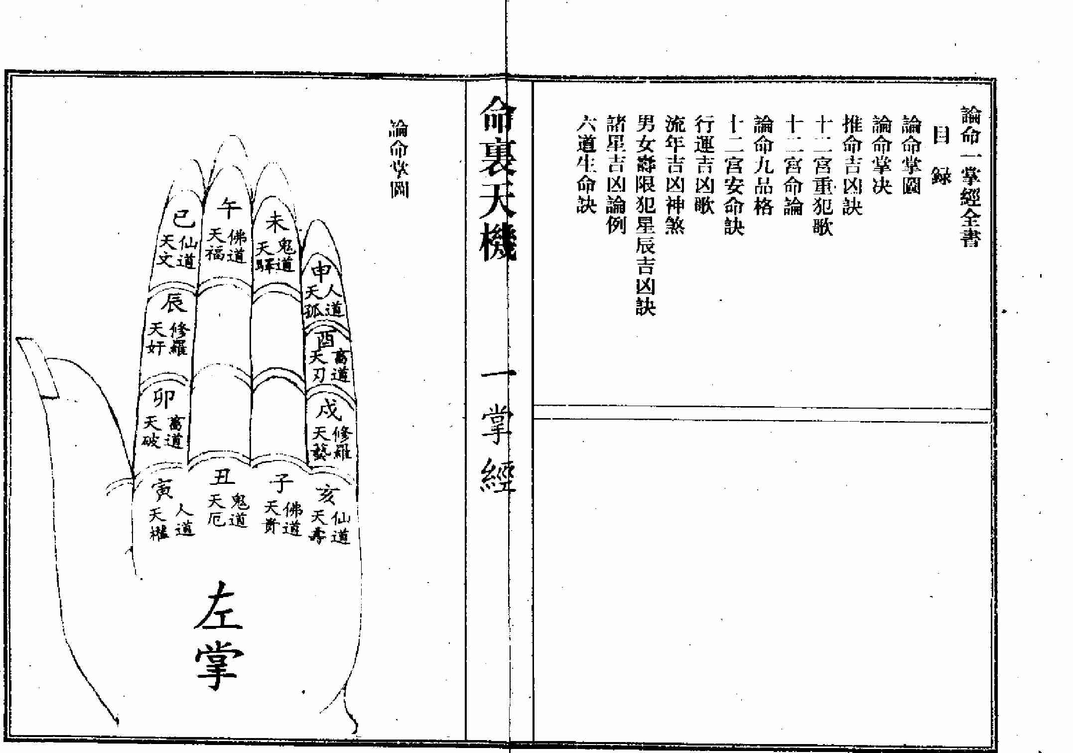 6【第六份】命理天机一掌经.pdf-1-预览