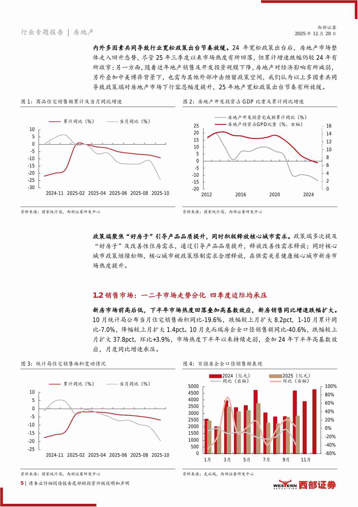 房地产行业2026年投资策略：高质量发展时代开启，引领行业再平衡-251128-西部证券-23页.pdf-4-预览