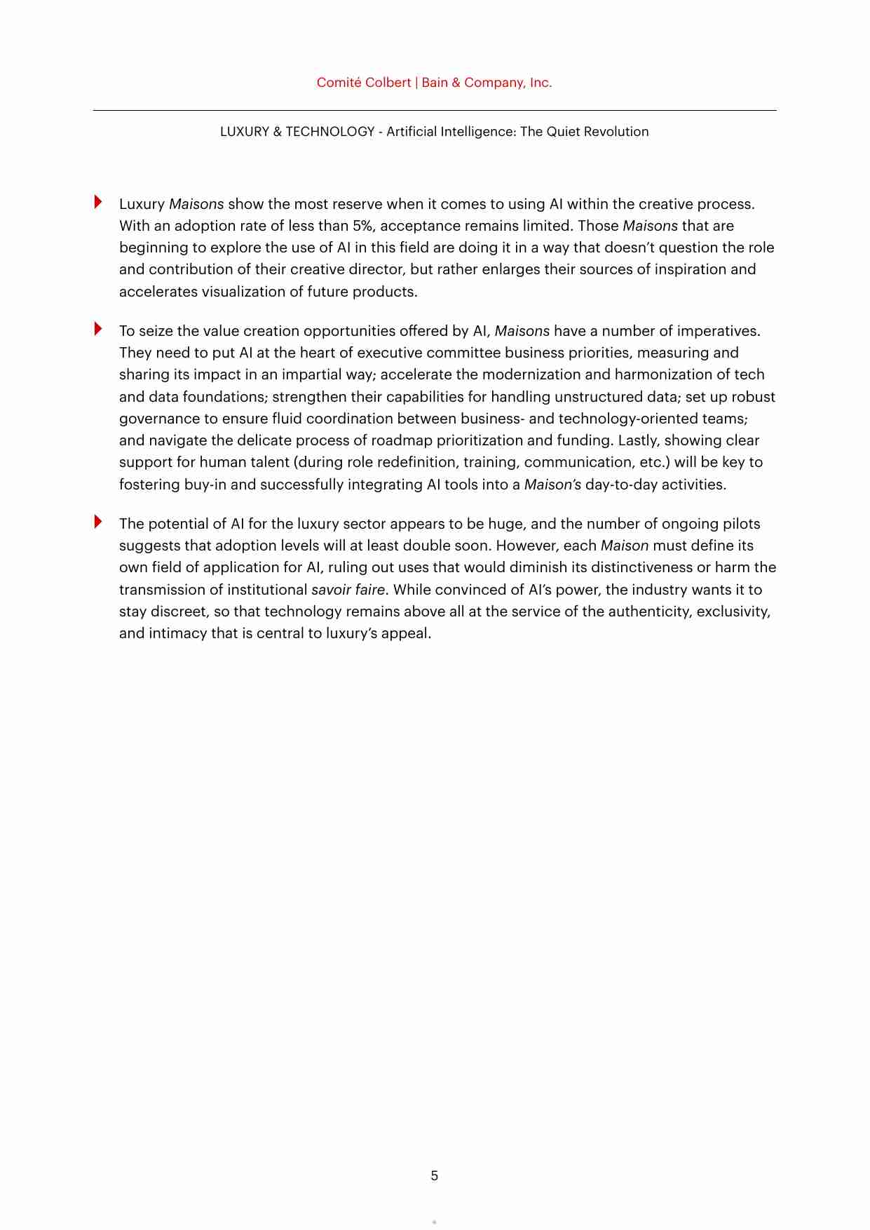 贝恩公司：2024奢侈品与科技：人工智能的静默革命研究报告 Artificial Intelligence The Quiet Revolution.pdf-4-预览