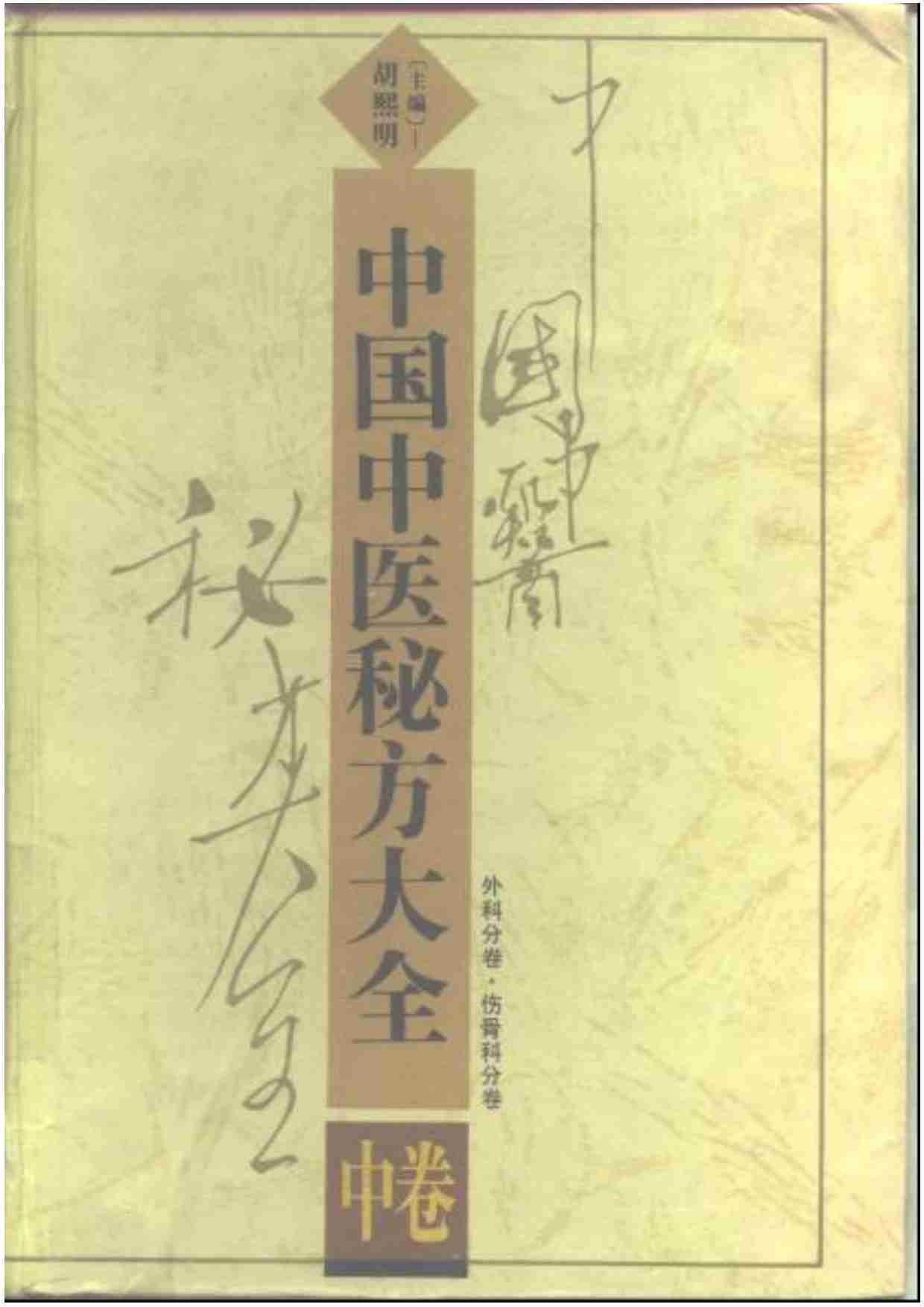 【中医】中国中医秘方大全·中.pdf-0-预览