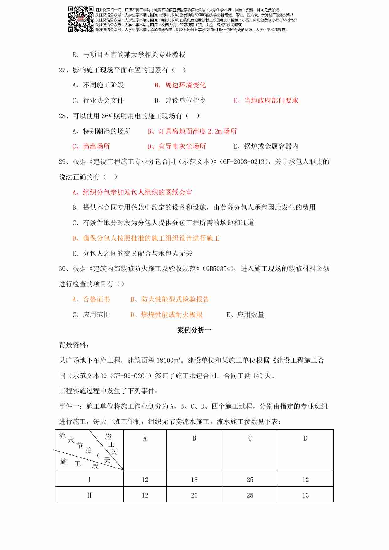 历年二级建造师真题及答案(全套).pdf-3-预览