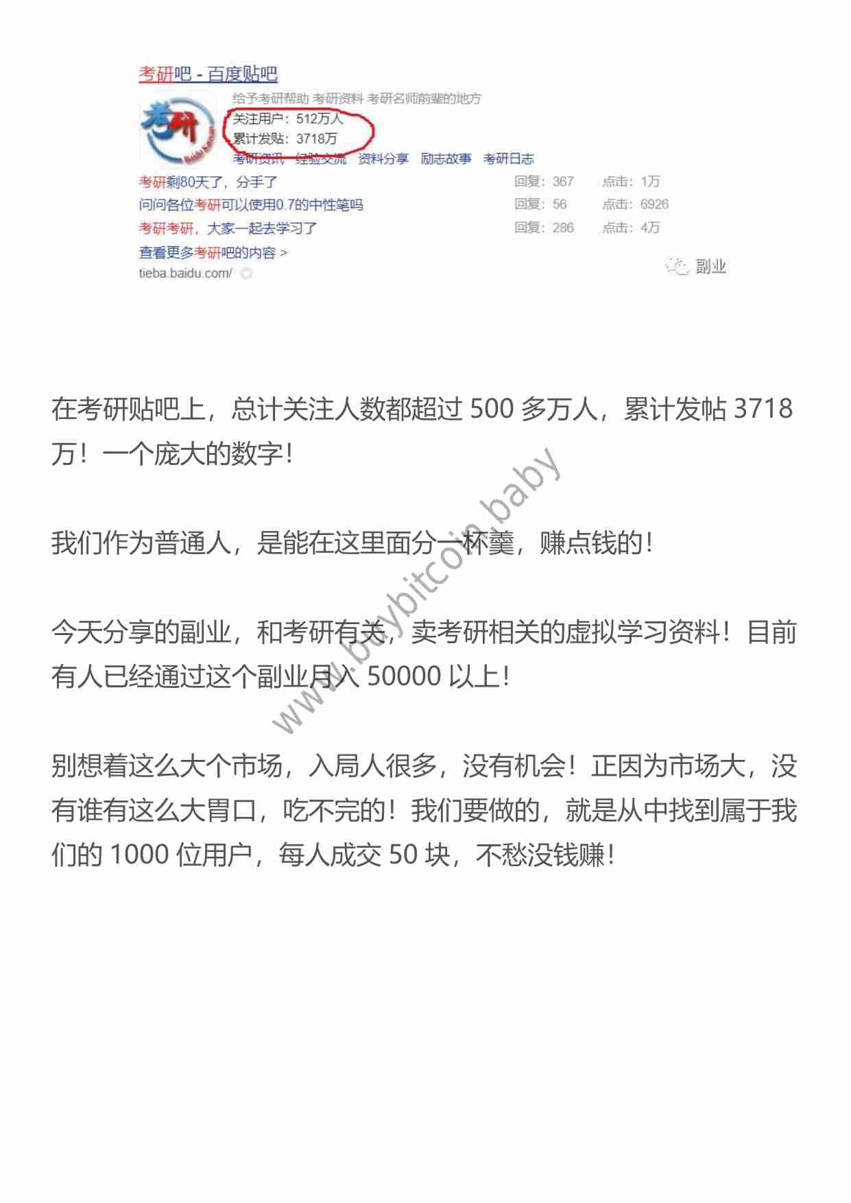 （干货）分享一个副业卖虚拟资料，月入过万！.pdf-1-预览