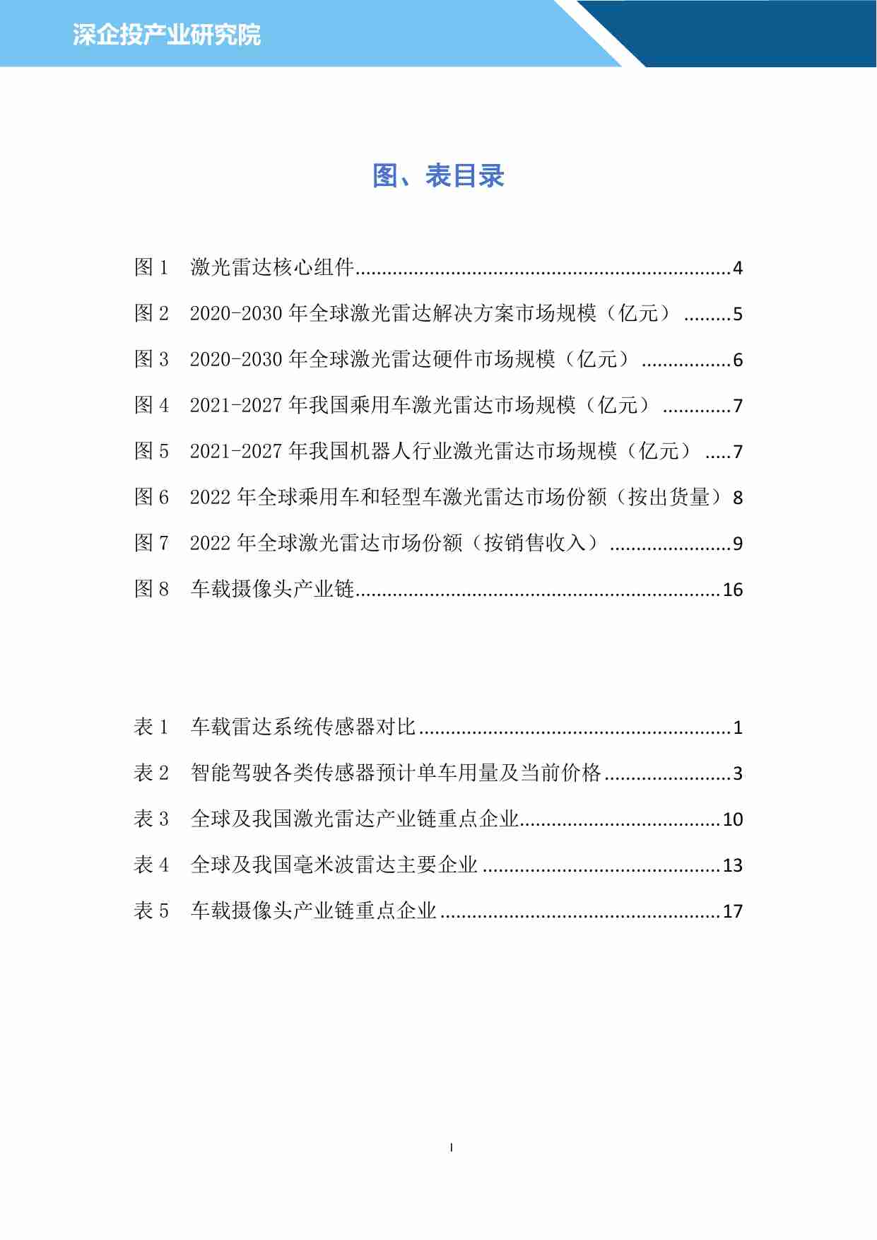 2024 汽车雷达行业研究报告：多传感器融合为自动驾驶必由之路，激光雷达或迎来万亿市场.pdf-2-预览