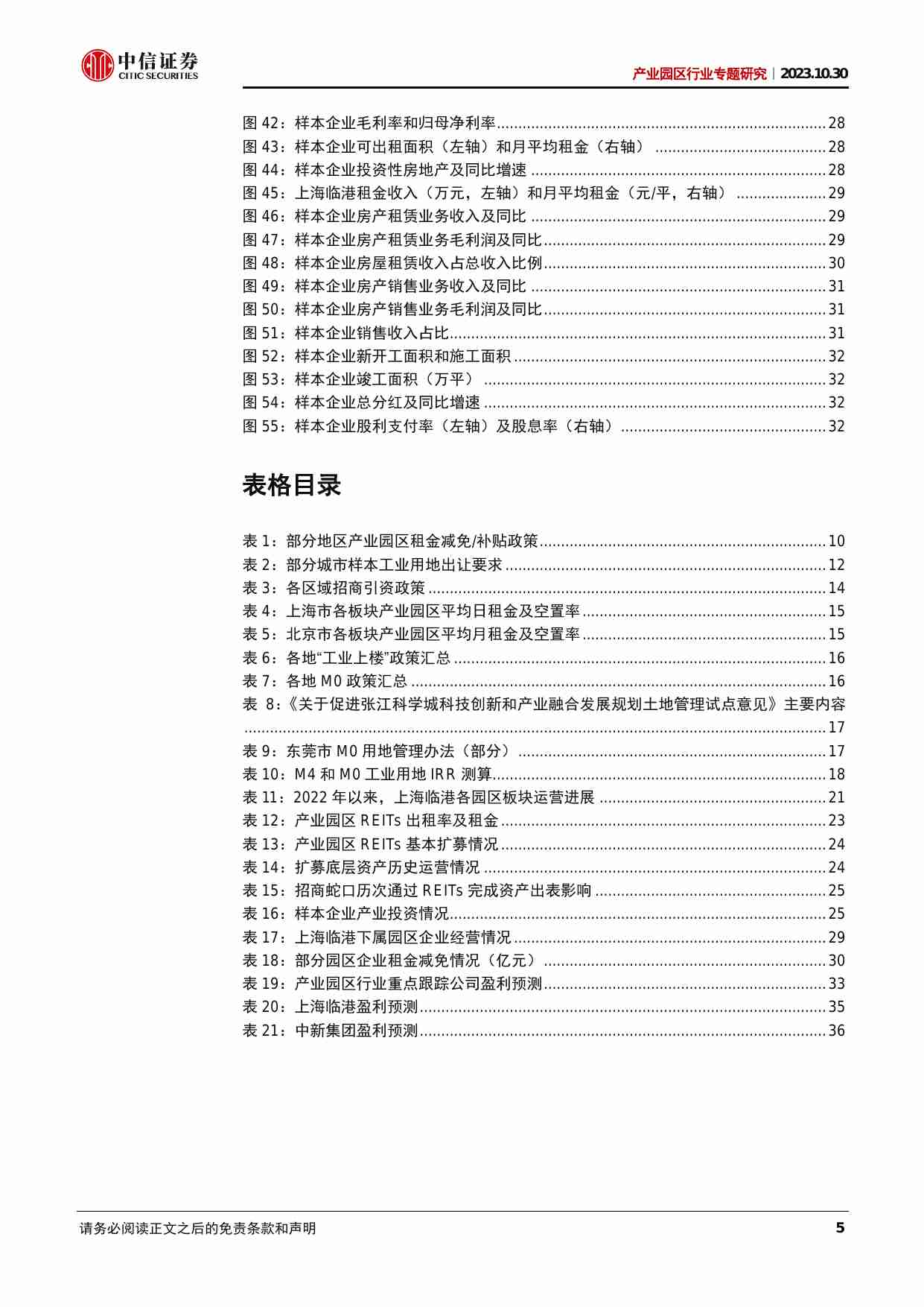 房地产和物业服务行业产业园区行业专题研究：详解供给增加挑战，共享产业集聚红利 20231030 -中信证券.pdf-4-预览