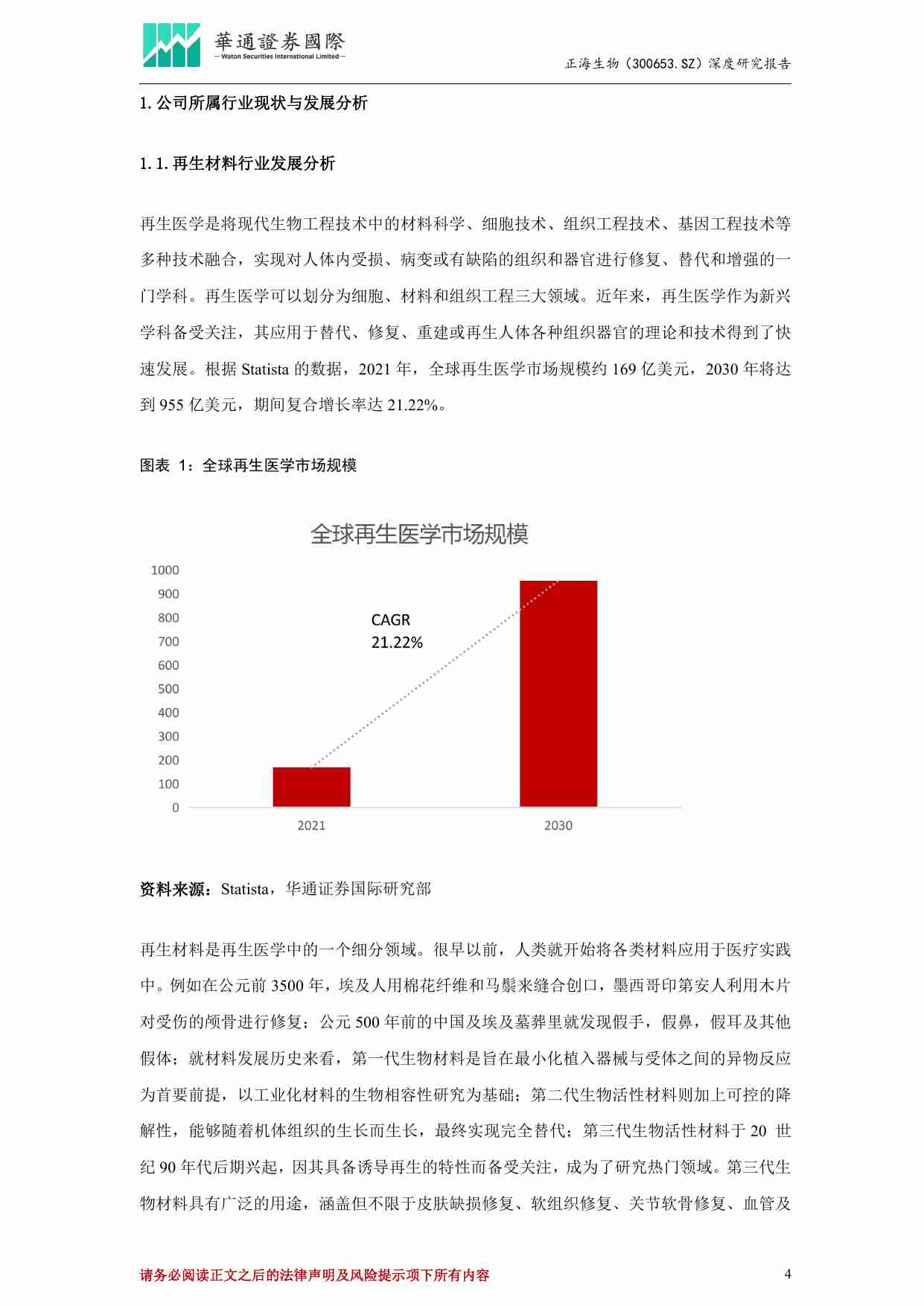 正海生物 投资价值分析报告：集采打开种植牙千亿潜力空间，再生医学材料龙头放量在即.pdf-3-预览