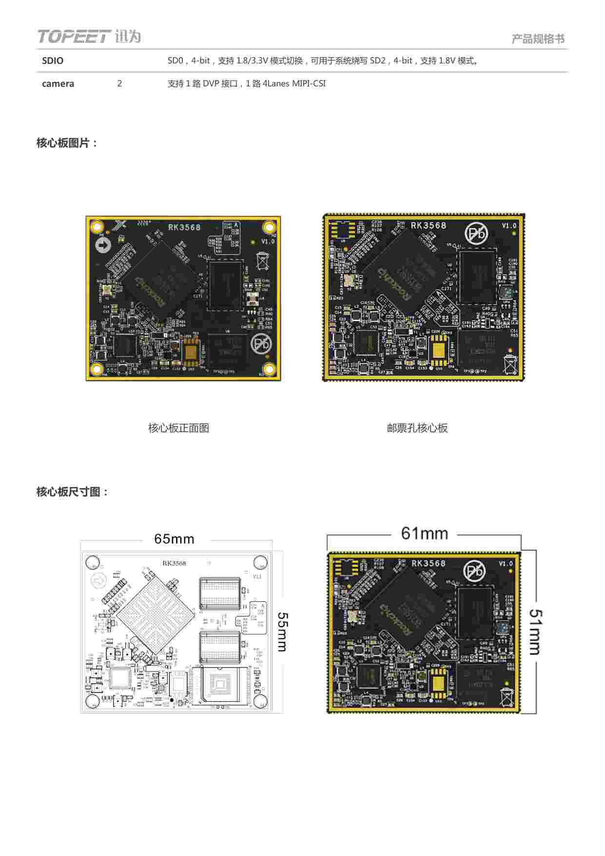 iTOP3568核心板规格书.pdf-3-预览