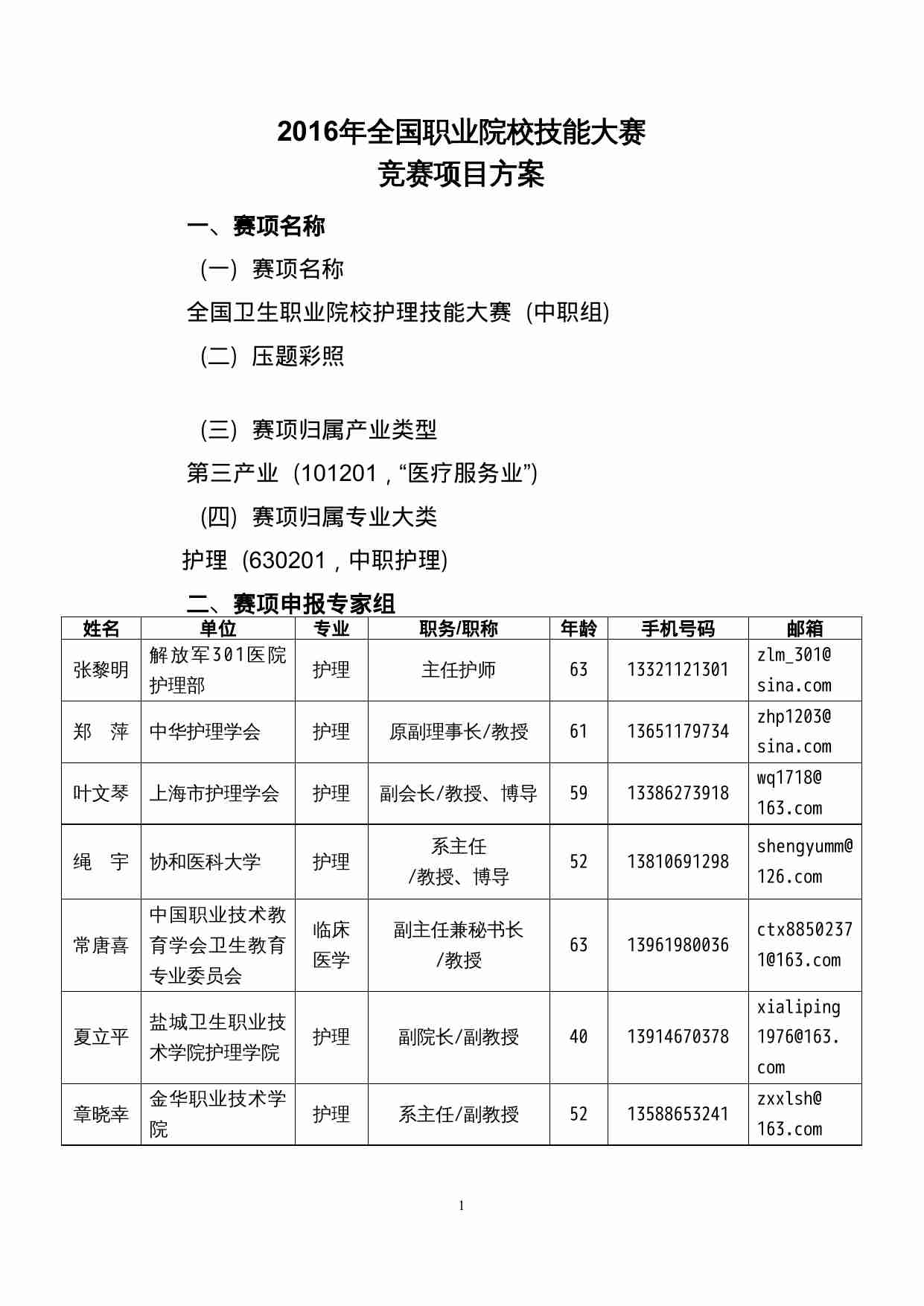附件121：ZZ-121 全国职业院校护理技能大赛（中职）.doc-1-预览