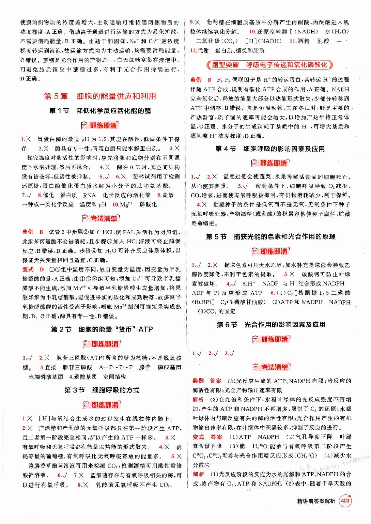 2026新高考53A生物答案精析册.pdf-4-预览