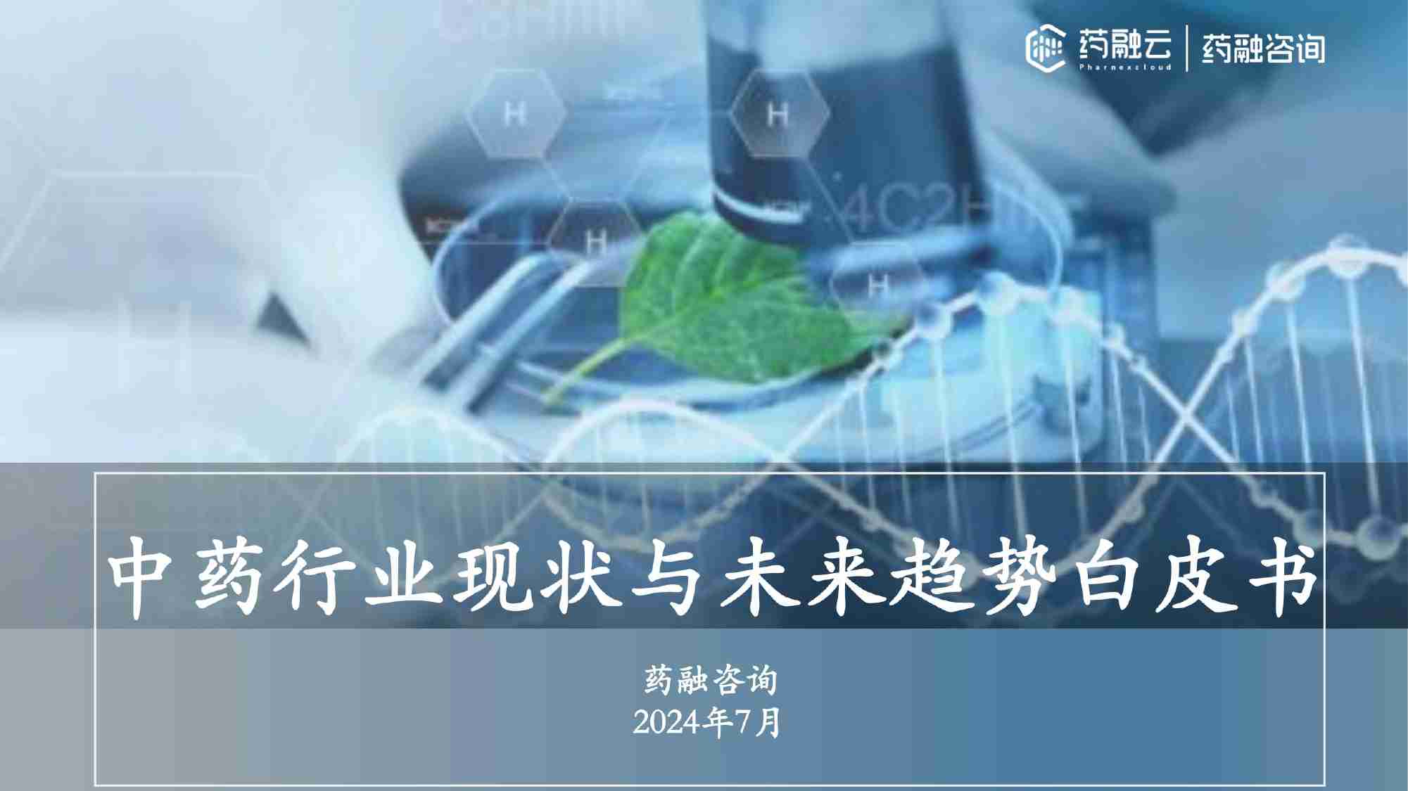 中药行业现状与未来趋势白皮书 2024.pdf-0-预览