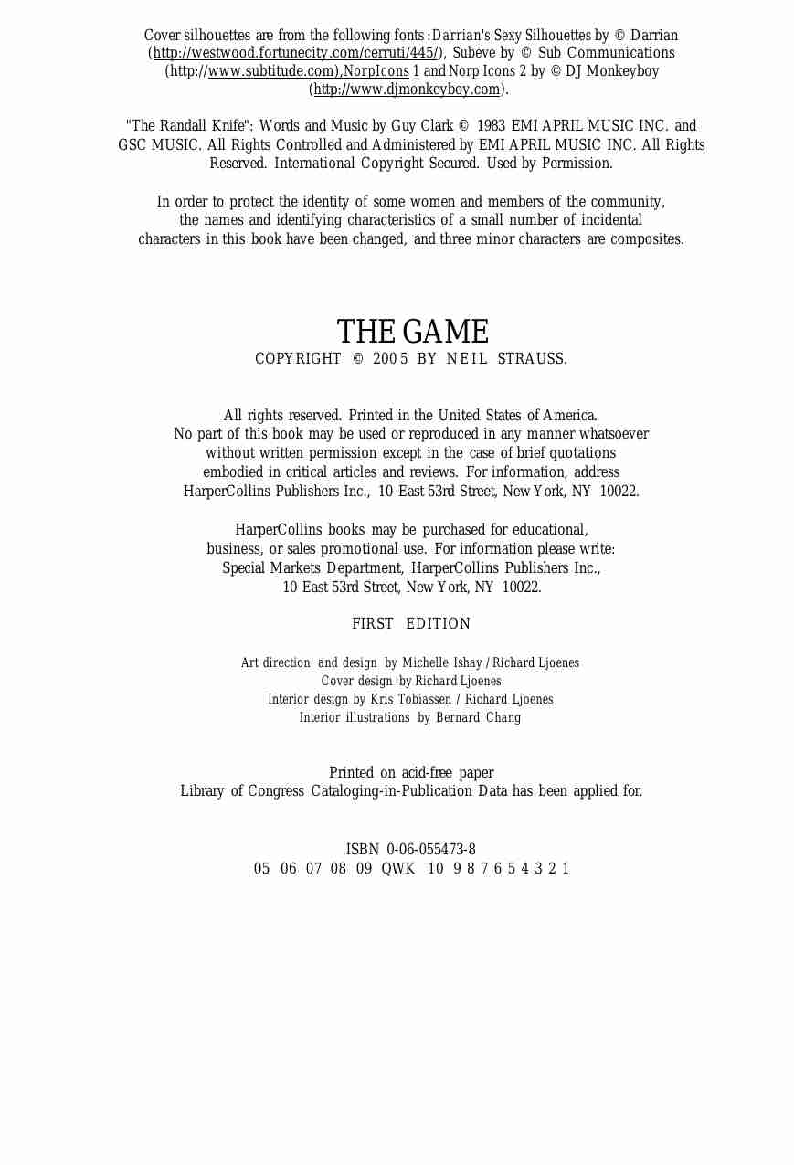 Neil Strauss - The Game.pdf-3-预览