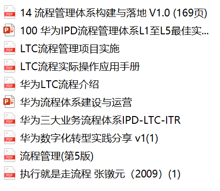 华为流程类资料宝典.rar-0-预览