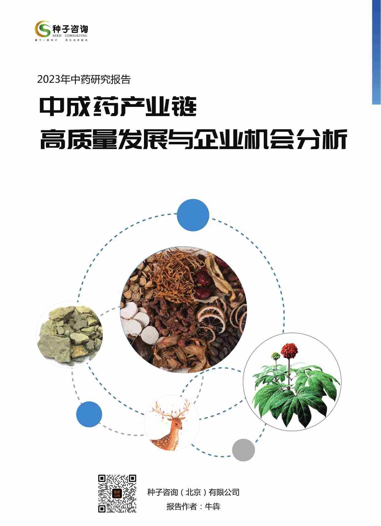 2023年中药研究报告 -中成药产业链高质量发展与企业机会分析.pdf-0-预览