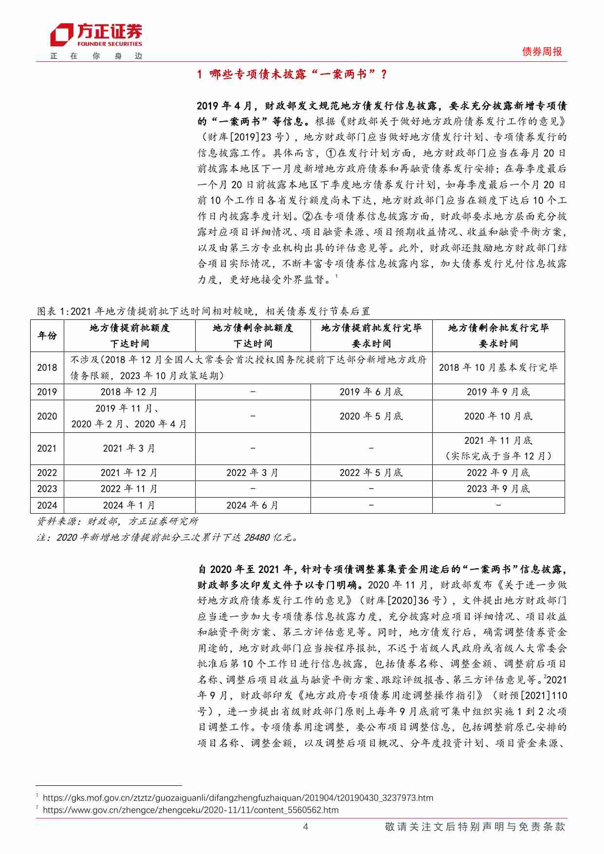 政府债券跟踪：哪些专项债未披露“一案两书”？-240624-方正证券-15页.pdf-2-预览