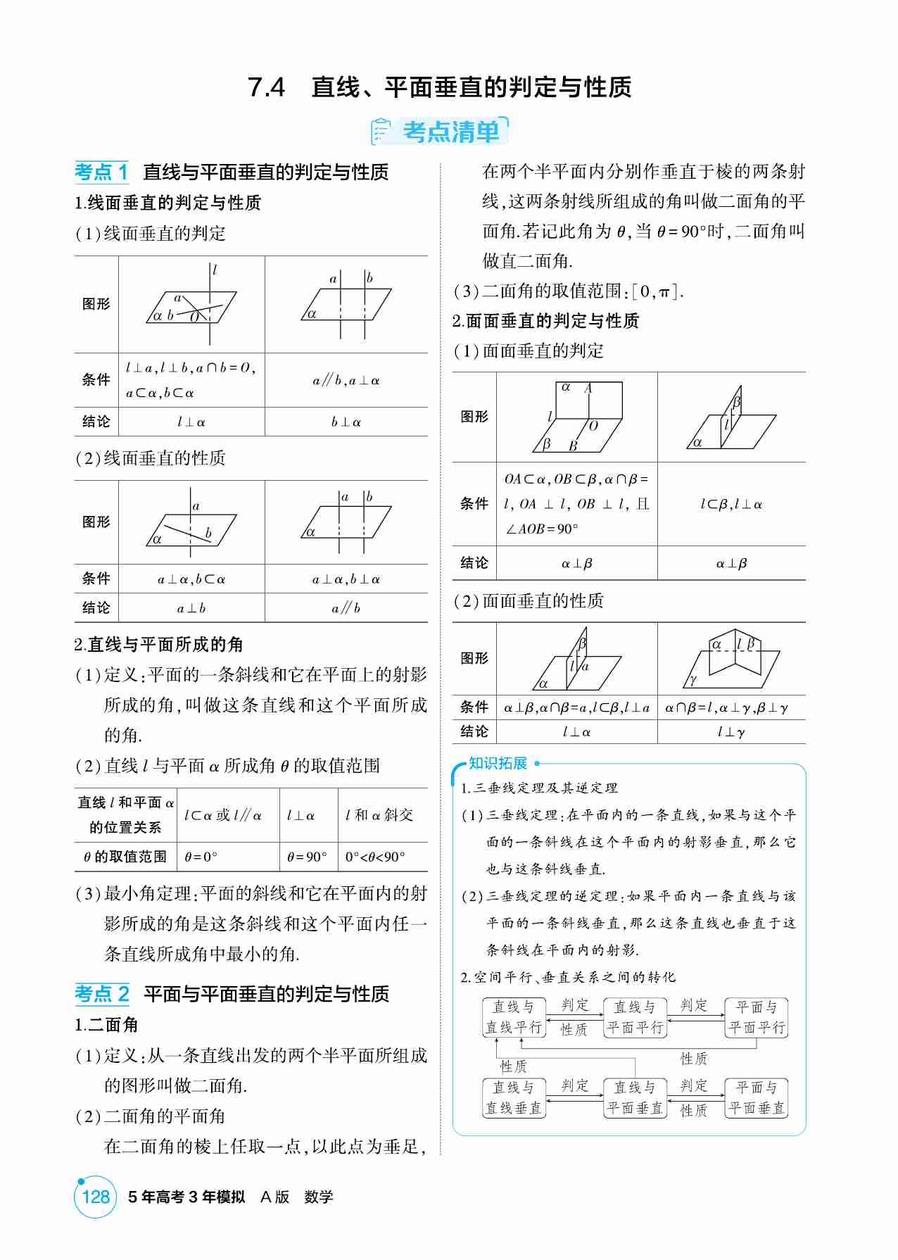7 4  直线 平面垂直的判定与性质.pdf-0-预览