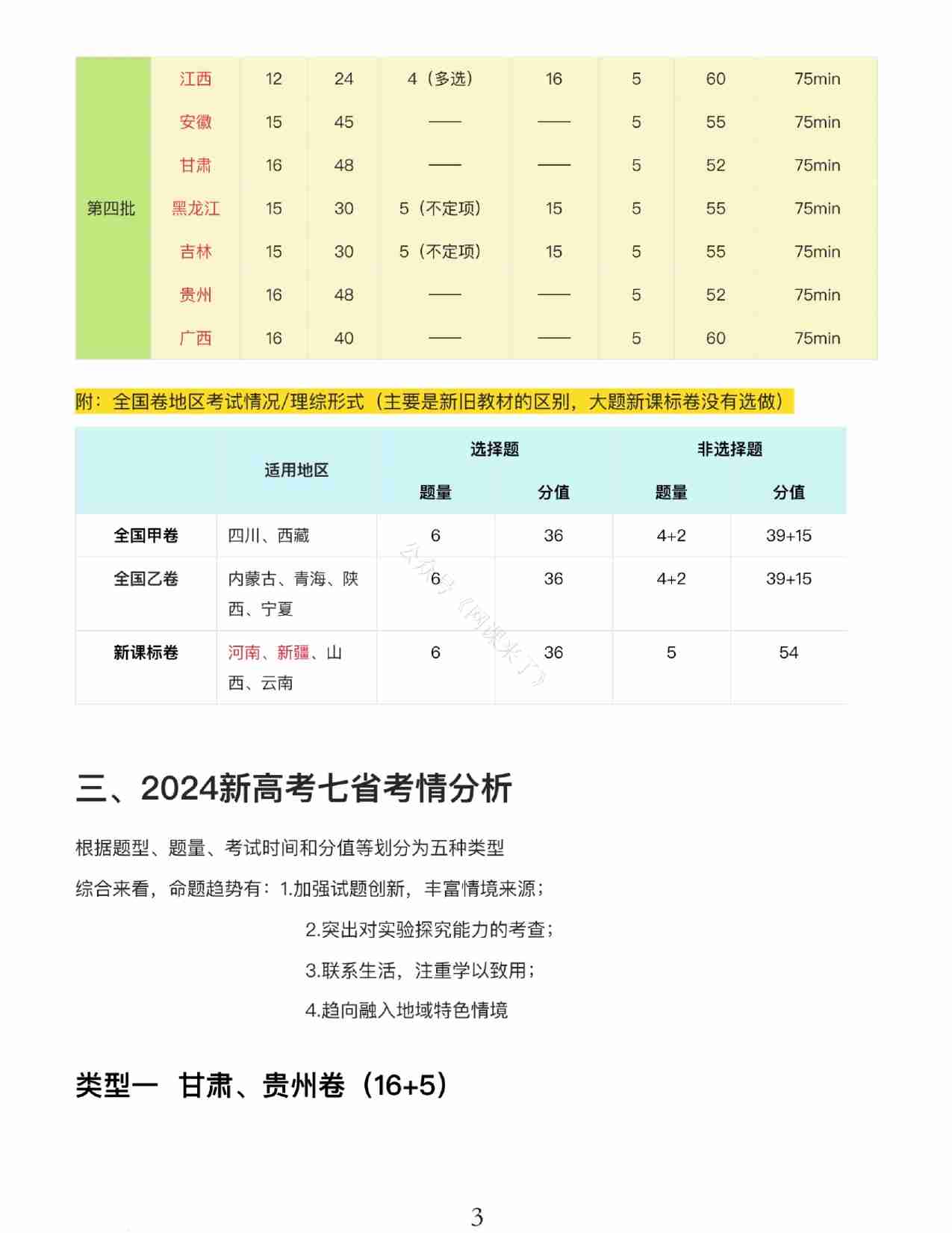 24九省联考+真题预测考向-生物.pdf-2-预览