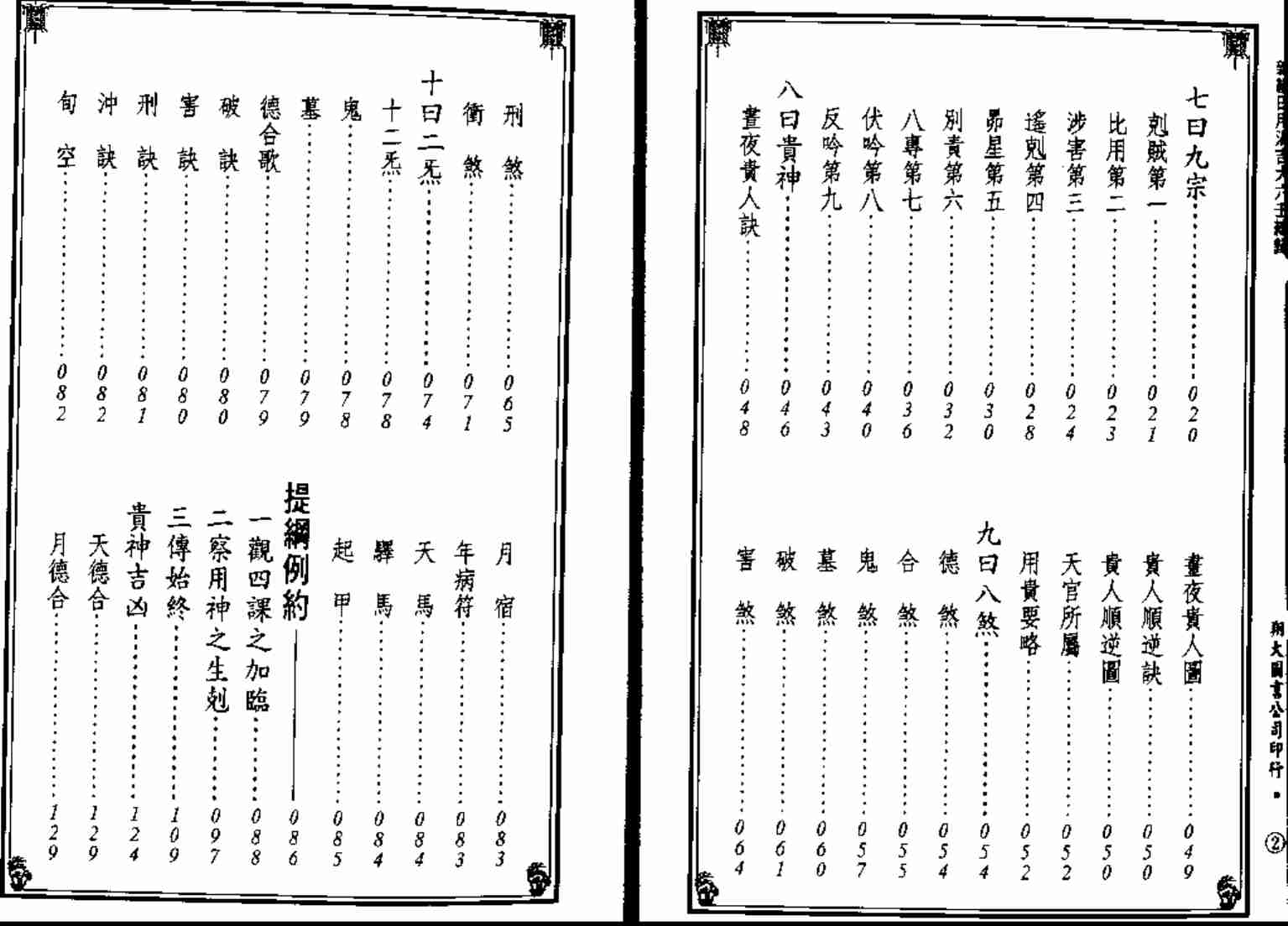 《新编日用涓吉大六壬总归》（上下册全）.pdf-2-预览