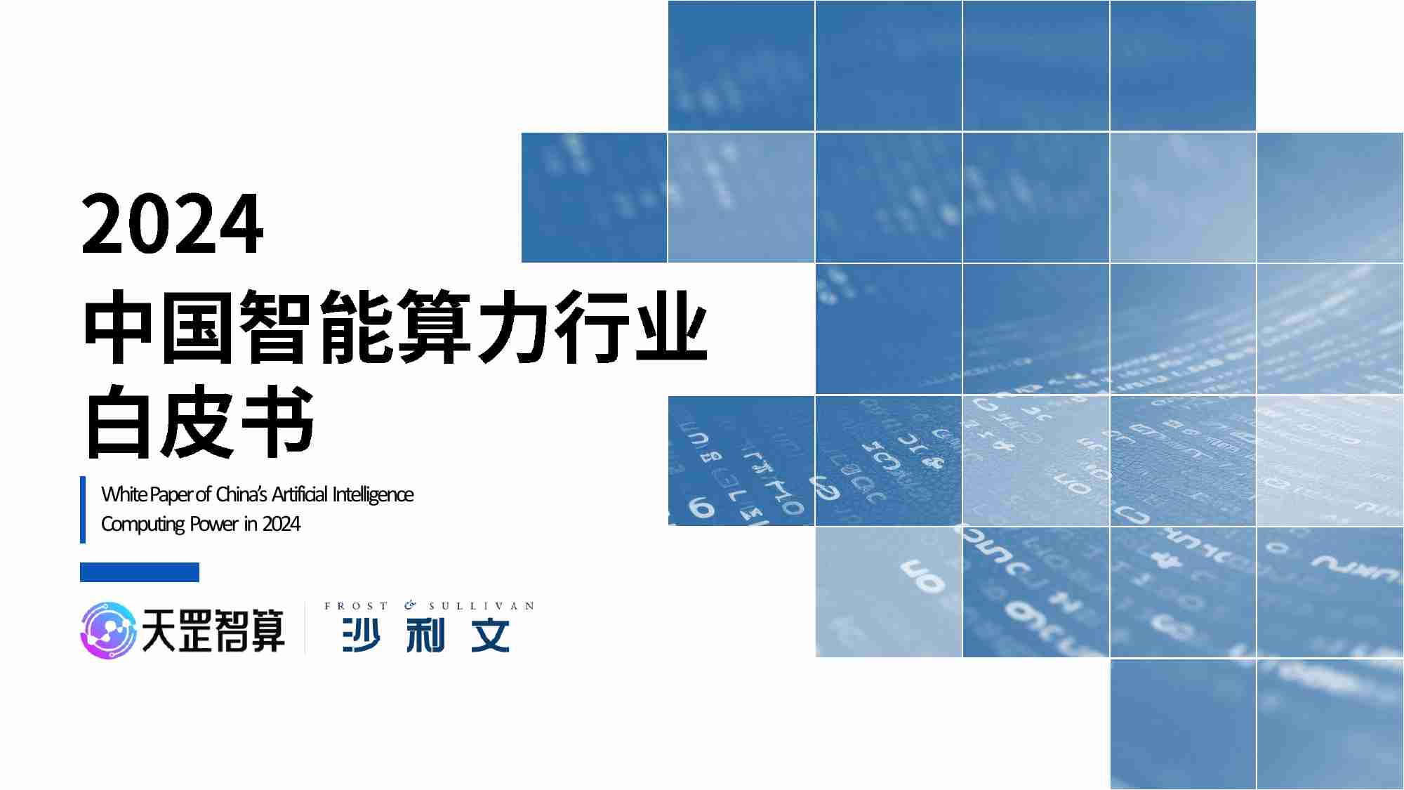 沙利文：2024年中国智能算力行业白皮书.pdf-0-预览