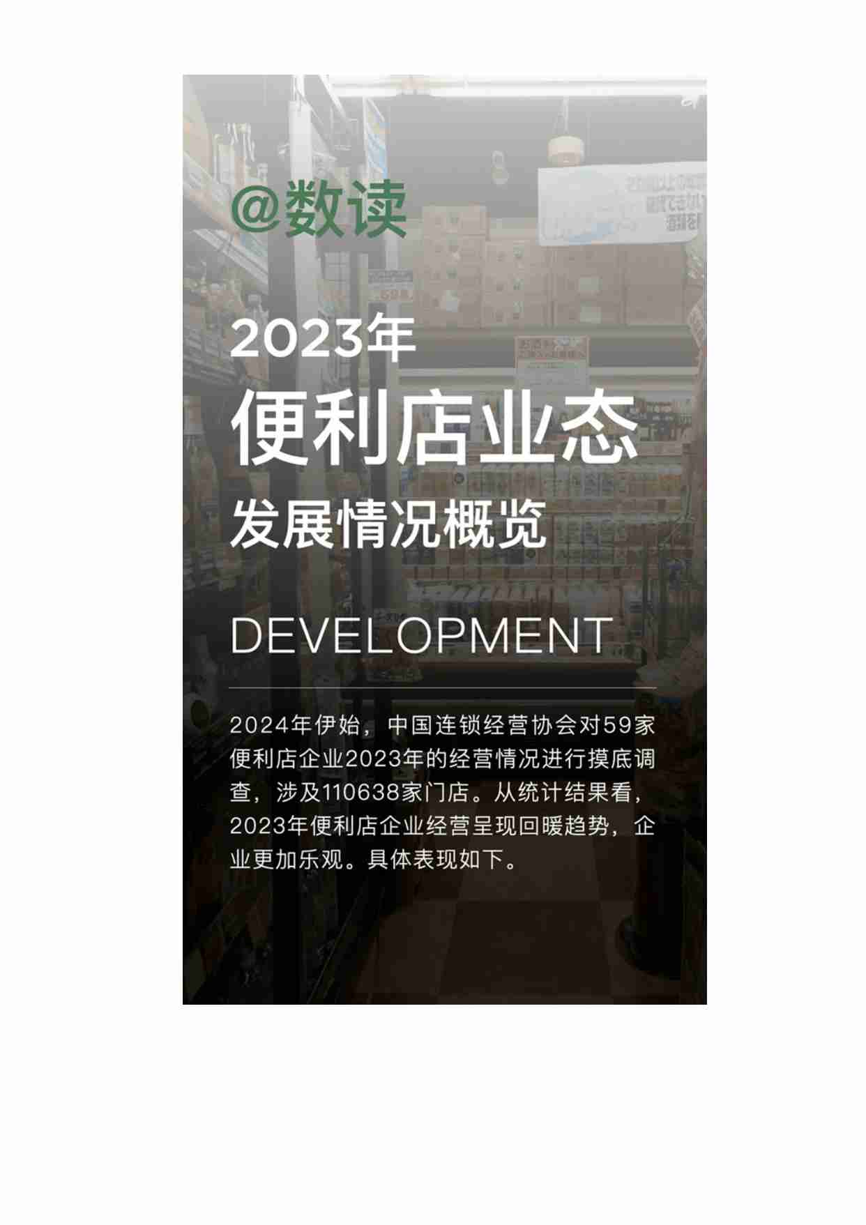 2023年便利店业态发展情况概览.pdf-0-预览