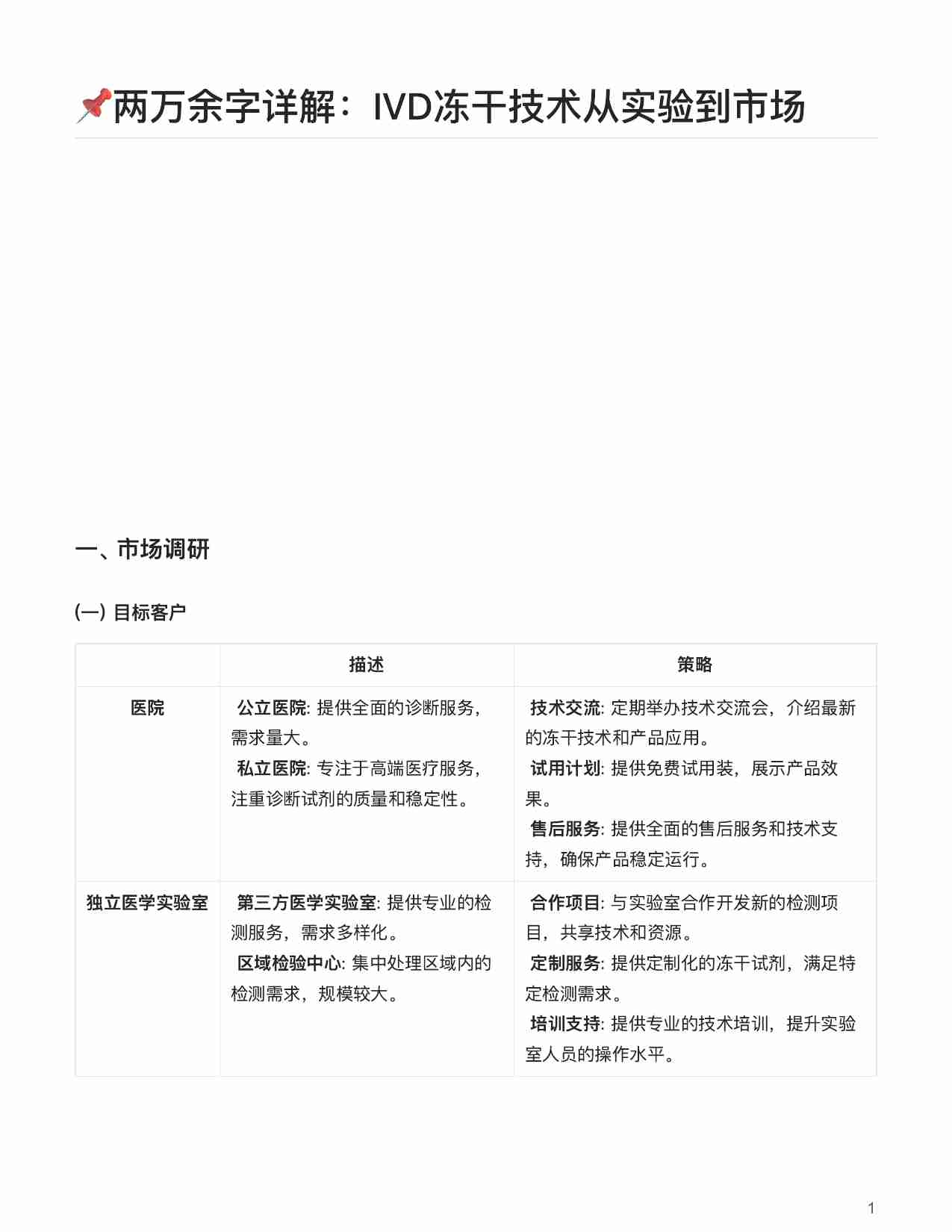 详解：IVD冻干技术从实验到市场.pdf-0-预览