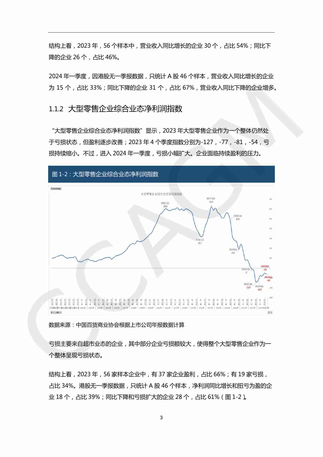 2023-2024大型零售企业发展指数&经营指标报告-中国百货商业协会-2024.6-28页.pdf-3-预览