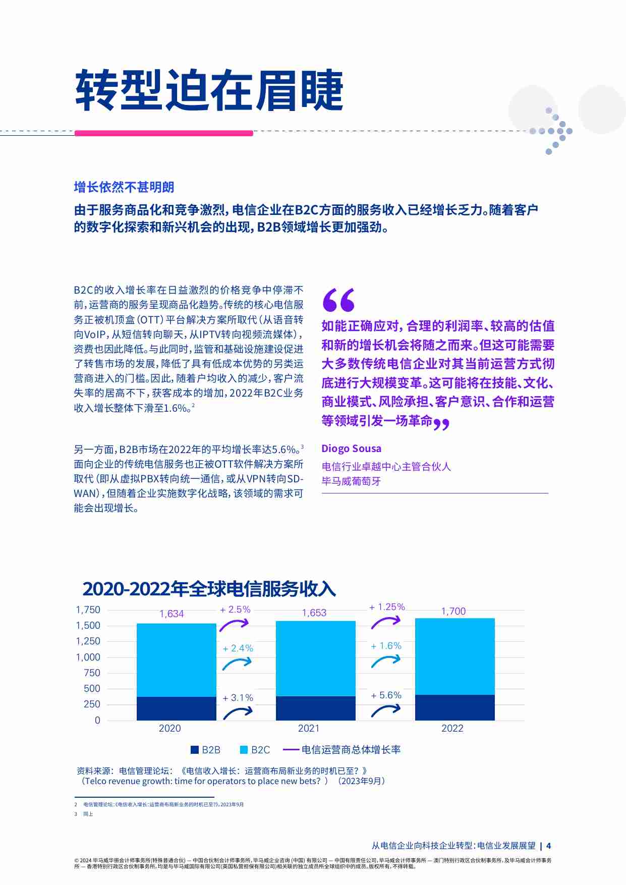 kpmg -从电信企业向科技企业转型：电信业发展展望.pdf-3-预览