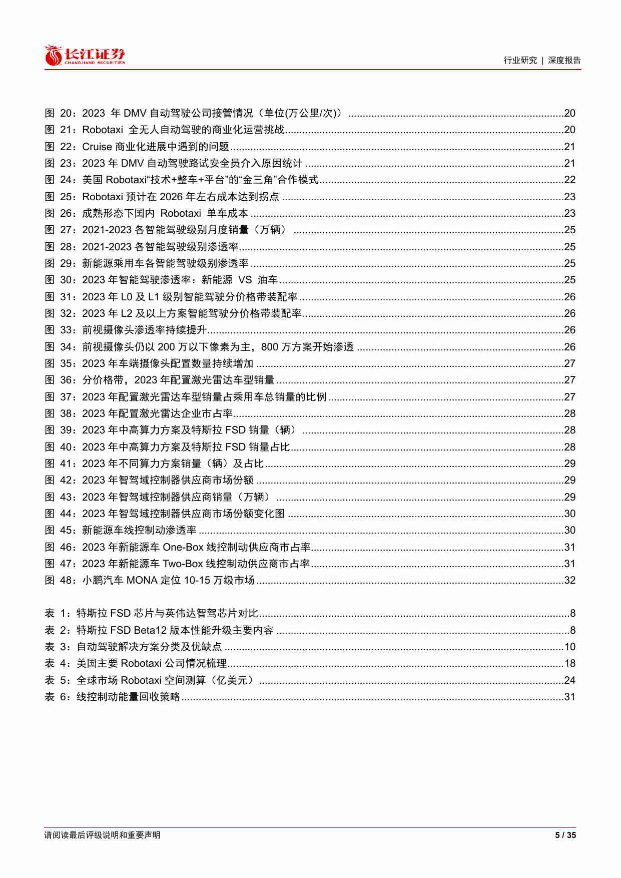 汽车与汽车零部件行业智电新锐度之三：特斯拉FSD+v12引领智驾进入“端到端”新时代-240517-长江证券-35页.pdf-3-预览