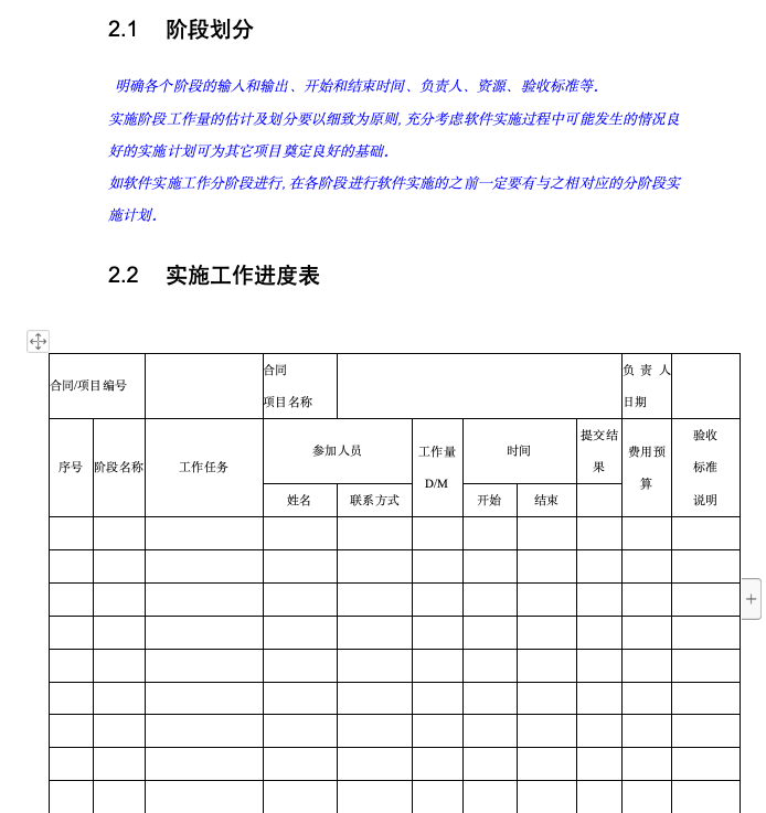 IT项目管理体系文档模板.zip-1-预览