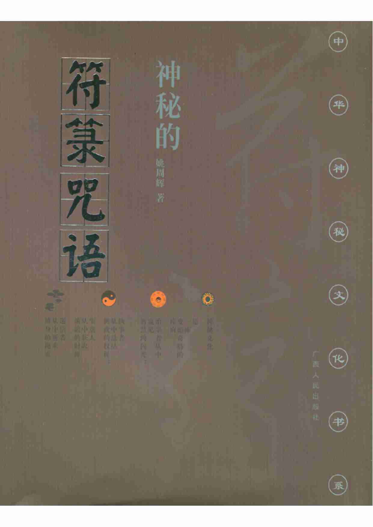 《神秘的符箓咒语：民间自疗法及避凶趋吉法研究》.pdf-0-预览