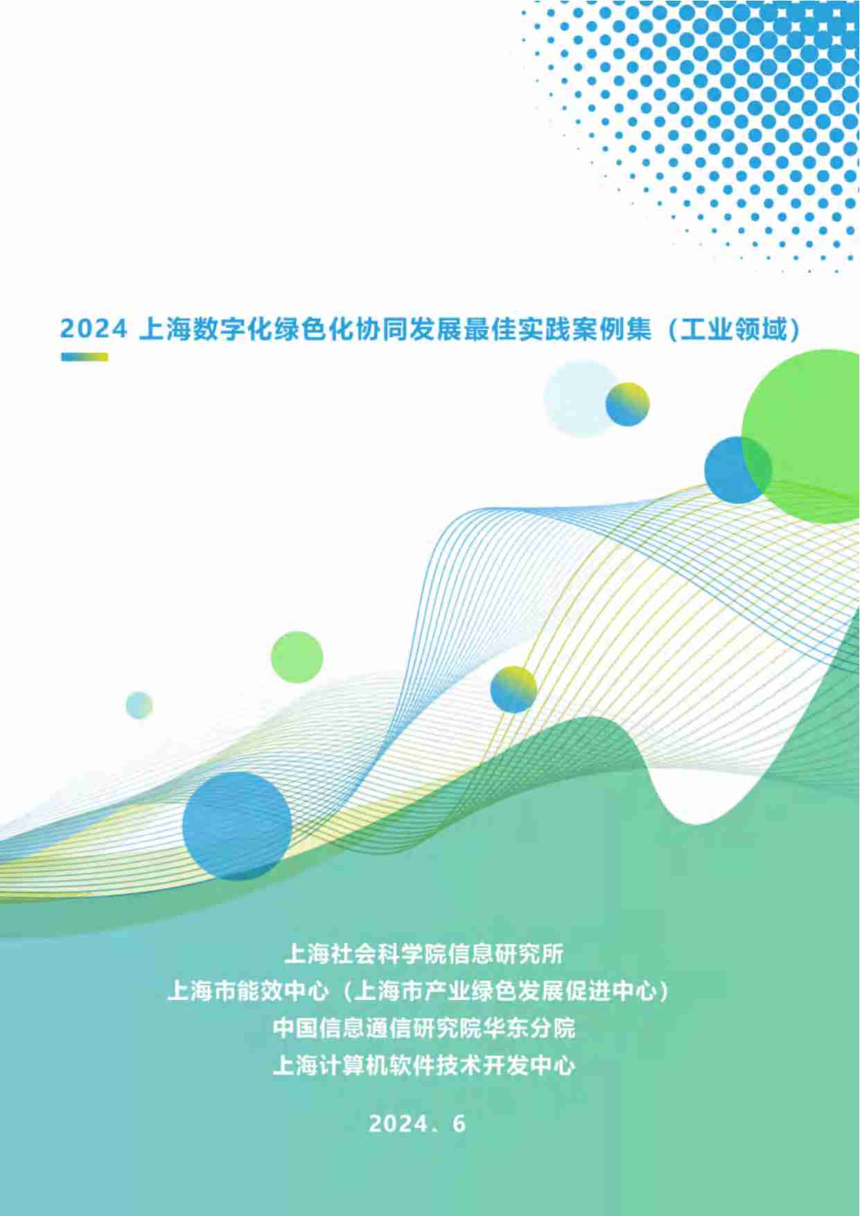 2024 上海数字化绿色化协同发展最佳实践案例集（工业领域）.pdf-0-预览