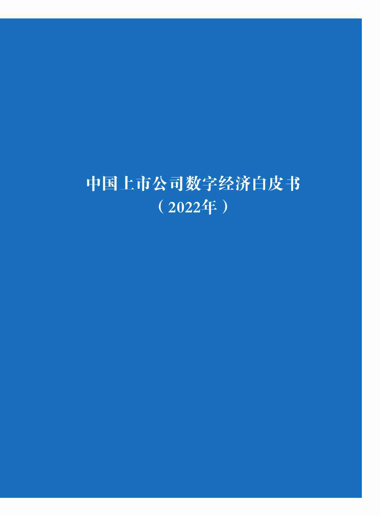 2022年中国上市公司数字经济白皮书.pdf-1-预览