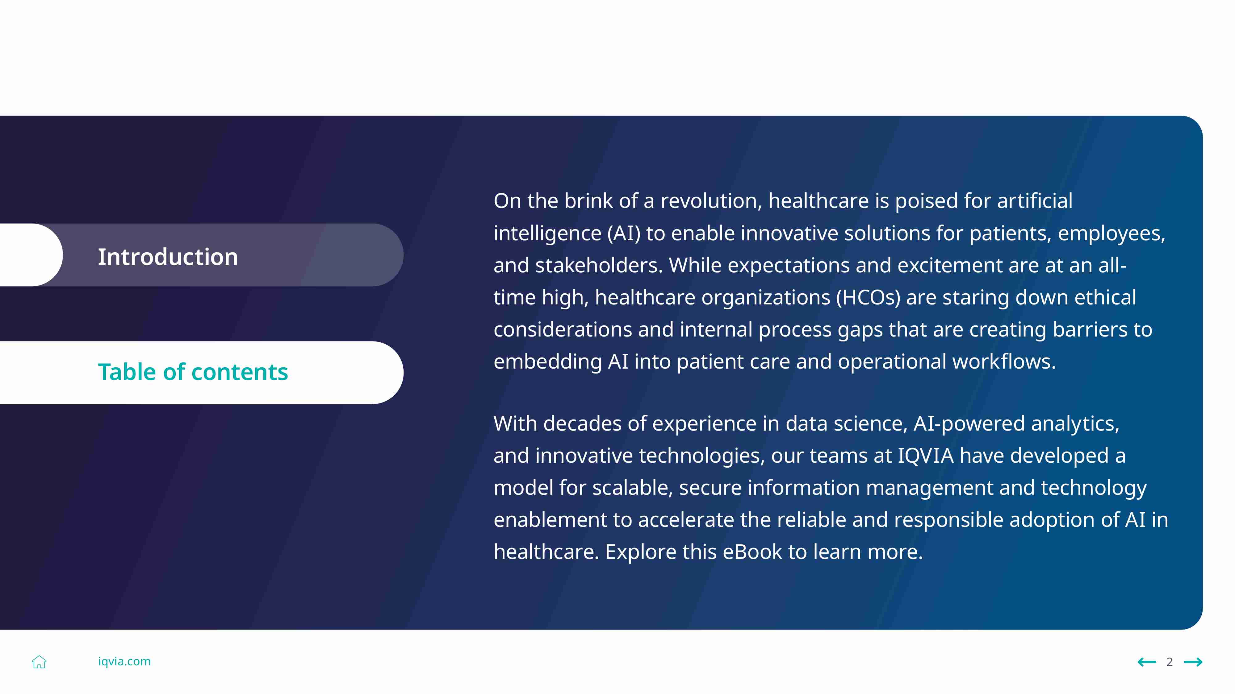 iqvia -医疗保健中的人工智能 AI in Healthcare  A trusted framework 2024.pdf-1-预览