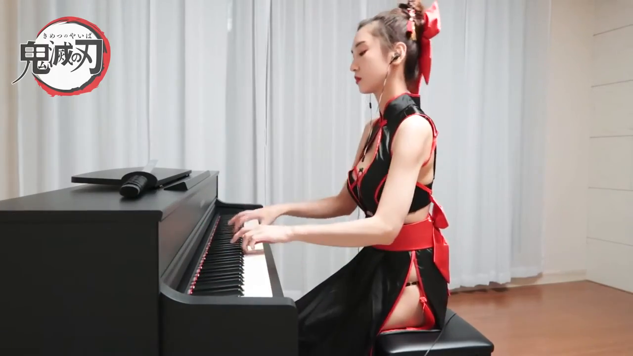 Demon Slayer Opening 鬼滅の刃  kimetsu no Yaiba Op   Gurenge  紅蓮華    Lisa piano cover [イージー ].mp4-1-预览