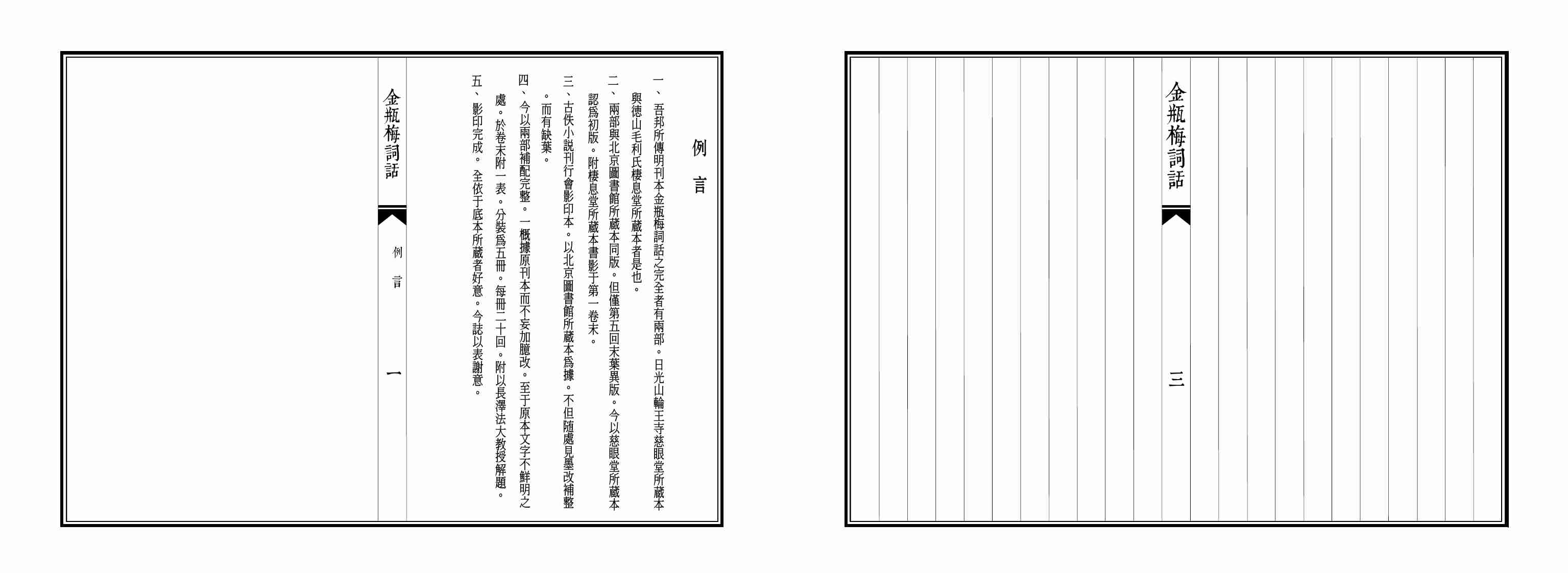 大安本《金瓶梅詞話》第一卷（排印版） by 蘭陵笑笑生.pdf-1-预览