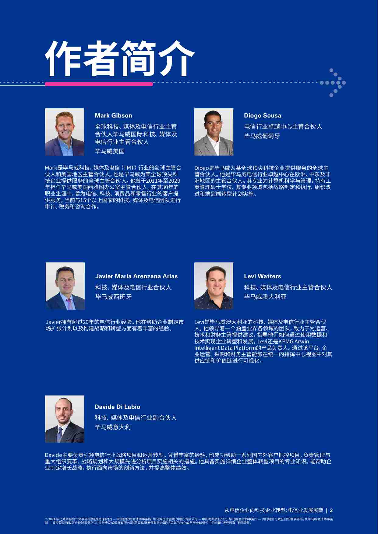 kpmg -从电信企业向科技企业转型：电信业发展展望.pdf-2-预览